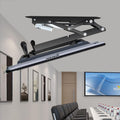 Support TV mural, télécommande, 600 × 400 mm, 70 pouces, 10, 8 cm, 4, 2 pouces, 72, 5 cm, 28, 5 pouces, Élévateur TV Rabattable Caché, réglable