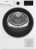 Hotpoint Sèche-linge, 64 dB, moteur Inverter, 67, 2 cm, H 84, 6 x L 59, 8 x P 67, 2 cm, CHD94MWBSFRX, 9kg, Capacité 9kg, pompe à chaleur
