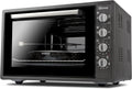 Girmi Mini four, 1800 W, FE58 Four électrique à convection avec tournebroche, acier inoxydable, 300°C, 230V, 60Hz, 58 litres