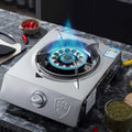 Cuisinière Samnuerly, acier inoxydable, 5, 2 kW