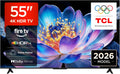 TCL 55V6D HDR10 Téléviseur, 55 Pouces, 55V6D 55 Pouces 4K HDR, AirPlay 2, Dolby Atmos, Fire TV, Game Master, Motion Clarity