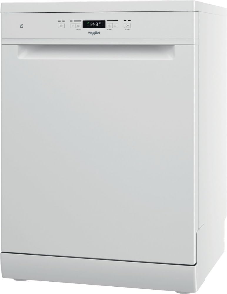 Whirlpool WFC3C34 Lave-vaisselle, 44 dB, acier inoxydable, 60cm, 44db, 14 Couverts, 8 Programmes