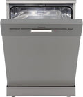 Respekta GSPS60SI-12 Lave-vaisselle, 60 cm, réglable, 49 dB, 84, 5 × 59, 8 × 60 cm, 5 programmes, pose libre, encastrable, départ différé, argenté