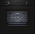 Neff Four encastrable, éclairage LED, verre, 60 × 60 cm, 71 l, B2CVG6AK3, 50 °C, 275 °C, air chaud 3D, écran LED, noir, pyrolyse, Base Steam