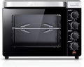 BTURYT Four encastrable, Wi-Fi, acier inoxydable, 32L, 32L Minihornos, WiFi, Four À Convection en Acier Inoxydable, Petit Four À Vapeur