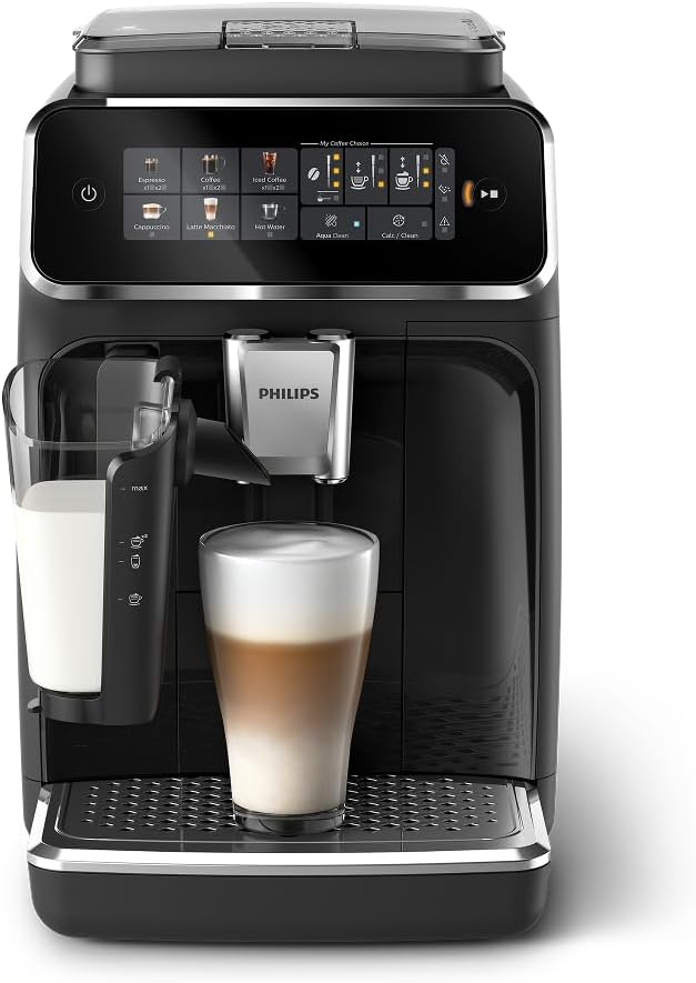 PHILIPS Machine à café, 6 programmes, LatteGo Milk System