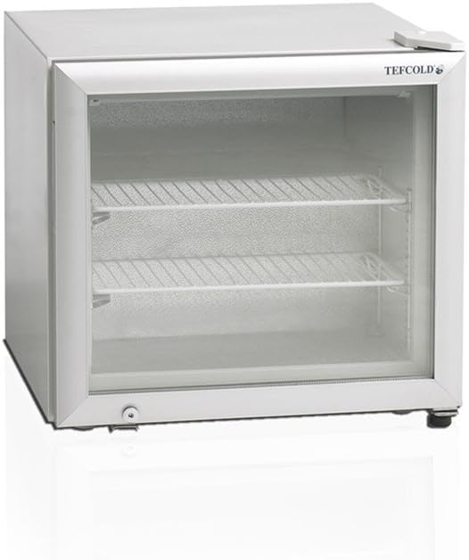 Congélateur Tefcold UF50G, éclairage LED, 440 × 210 mm, 450 × 420 × 380 mm, 570 × 530 × 520 mm, 610 × 560 × 580 mm, 48 l, 154 W, 50 V