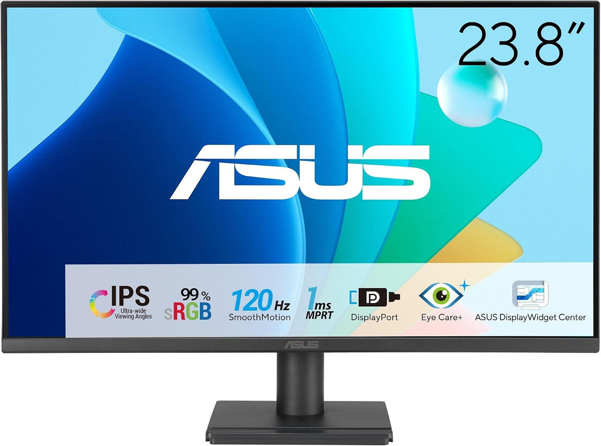 Moniteur PC, 24 pouces, ASUS, 23.8 pouces, VA249QG 1080P, 120Hz, Full HD, HDMI, DisplayPort