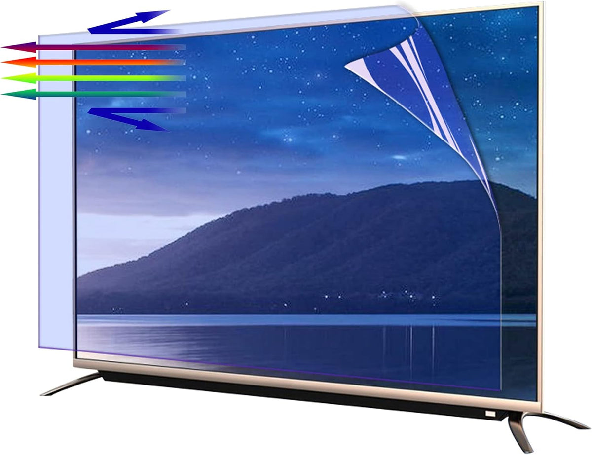 Protection d'écran, 50 pouces, LED, filtre mat pour téléviseurs LCD, YKMYXZ, 1095 × 616 mm, 1101 × 620 mm, 0, 35 mm, OLED, QLED, portable