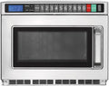 Four micro-ondes, acier inoxydable, réglable, 10 niveaux, MBH - MAQUINARIA BAR HOSTELERÍA, 1800W, 30 programmes, commande tactile, minuterie