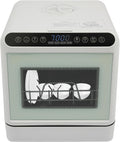 Lave-vaisselle Wipportja, éclairage LED, 6 l, 41 × 46 × 46 cm, 41 cm, réservoir d'eau de 6 l, réglable, contrôle tactile et écran