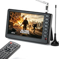 Téléviseur portable, 5 pouces, télécommande, Mini TV portable de 5 pouces pour voiture, VQP, 12, 7 cm, 1 W, 1500 mAh, éclairage LED