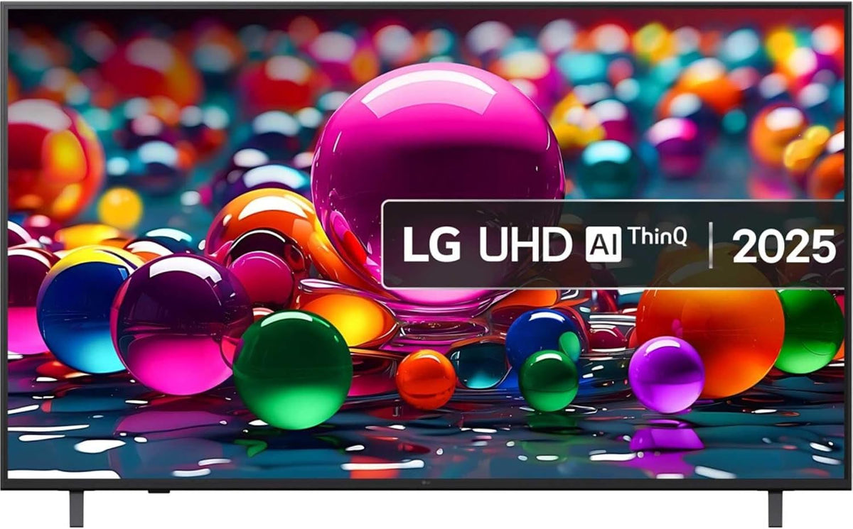 LG 65UA75006LA Gen8 Téléviseur, 165 cm, télécommande, 60 Hz, 4K UHD, webOS 25, HDR10, 4K UHD AI, processeur AI α7 Gen8 4K, année du modèle 2025