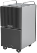 Olimpia Splendid Déshumidificateur, acier inoxydable, 30 l, Idéal pour Grands Espaces Jusqu'à 150 m3, 8 l, Capacité 30 l / 24h, 0°C