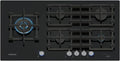 SIEMENS ER9A6SH40 iQ700 Plaque de cuisson, 90 cm, réglable, verre, technologie stepFlame, cookConnect, hotte automatique intelligente