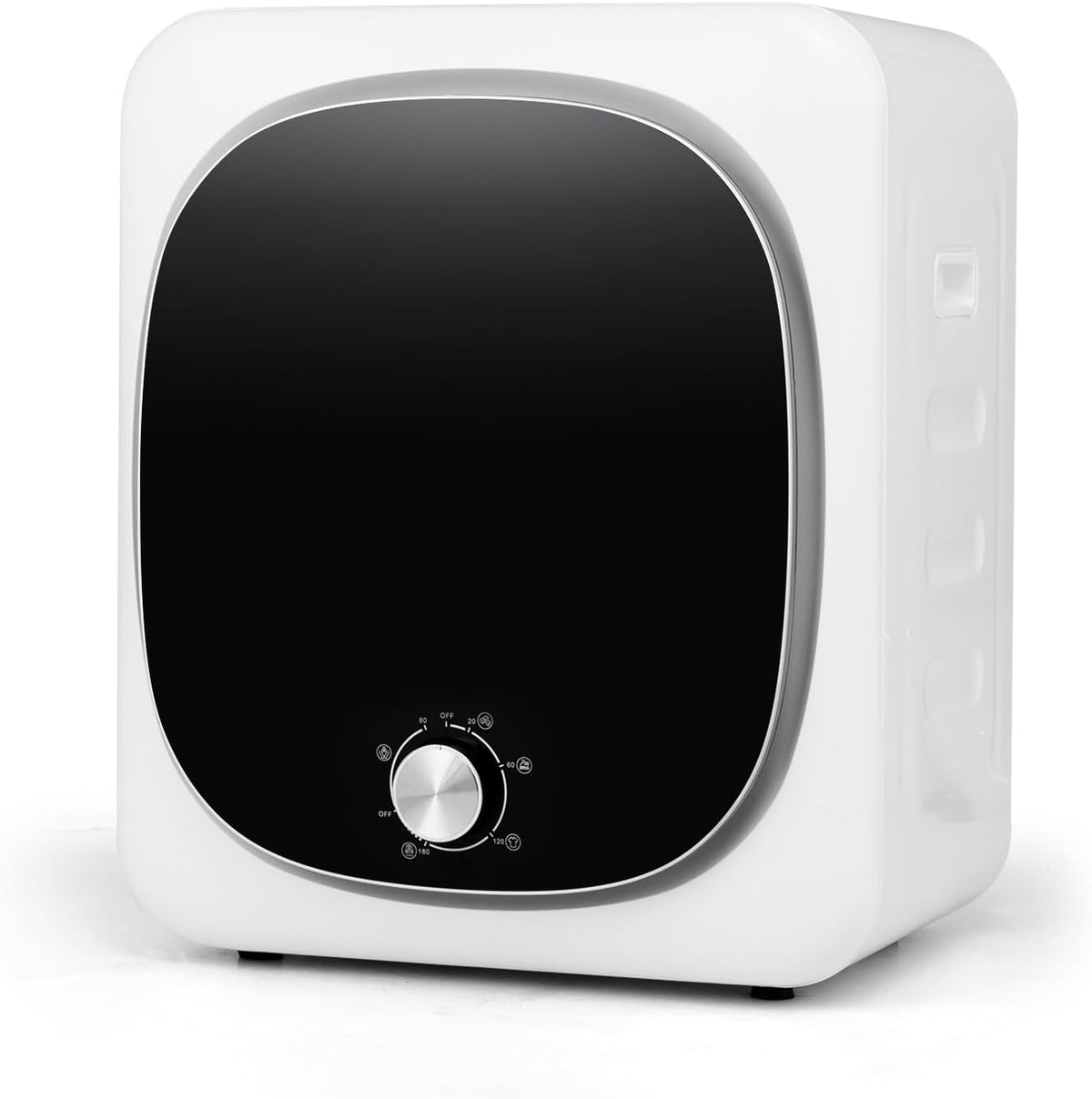 Sèche-linge, acier inoxydable, 800W, GOPLUS, 4KG, 5 Programmes, 69°C, 2, 5kg, Protection Contre Surchauffe et Filtration Multiple, Dortoir