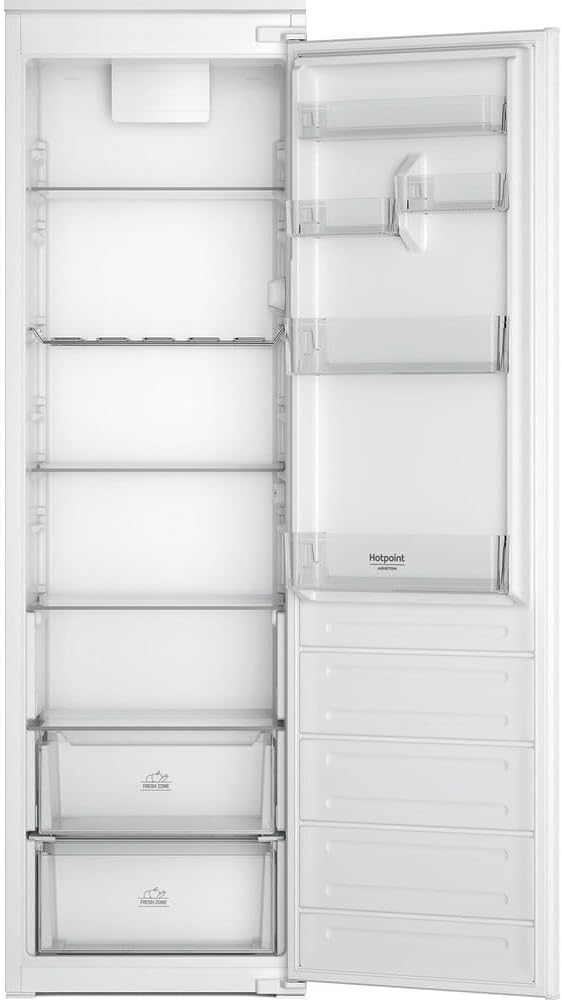 Réfrigérateur Hotpoint HASD18A011A1, éclairage LED, 306L, 0°C, réglable, encastrable, moteur Inverter