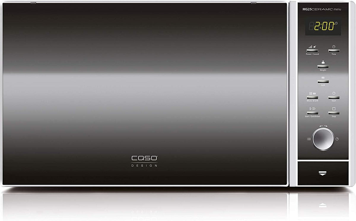 Caso Four micro-ondes, acier inoxydable, minuterie, fonction gril