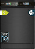 Cecotec Lave-vaisselle, 60 cm, moteur Inverter, 1850W, 15 Couverts, 8 Programmes, Écran FullColor XXL, Smart Wash, Turbo Dry+