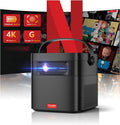 TOUMEI M2 Vidéoprojecteur portable Full HD 1080p compatible 4K, 450 lumens ANSI, batterie 15000 mAh, Google TV, Wi-Fi 6