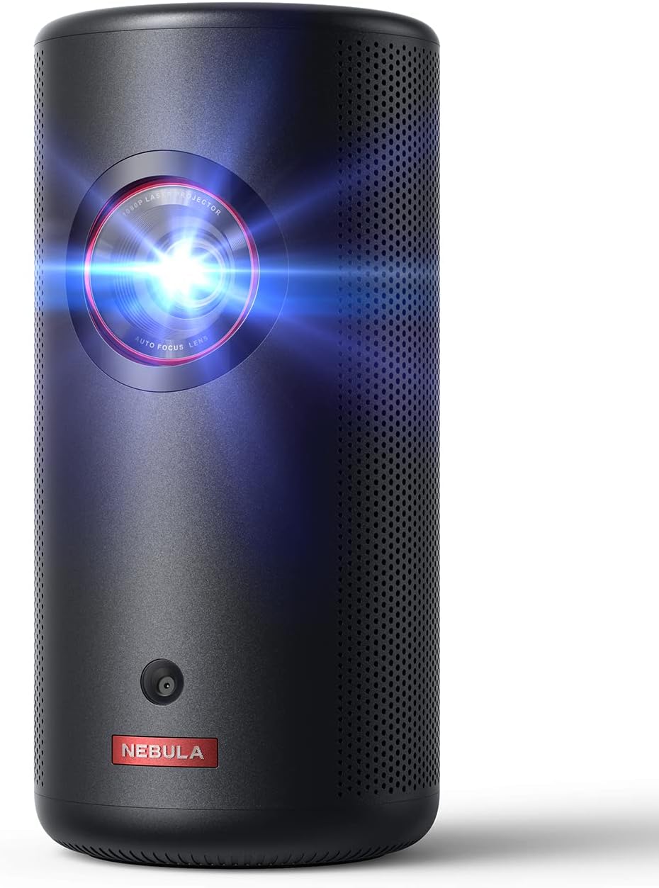 Vidéoprojecteur, 120 pouces, NEBULA, portable, Google TV