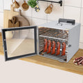 Lave-vaisselle, 1000 W, avec 20 crochets, acier inoxydable, RUETERY, 1800 tr/min, 90 °C, 30 à 90 °C, fonction minuterie 24 h, sèche-viande
