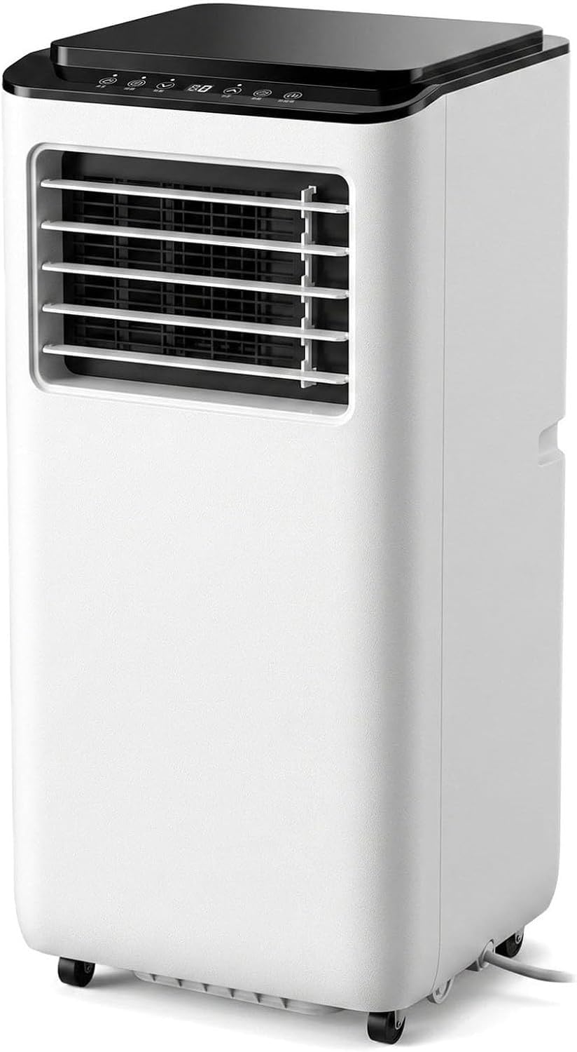 Climatiseur Wuufake, télécommande, 14000 BTU, Ventilateur Rafraîchissant pour Maison et Grande Pièce avec Kit d'Ins, 10000 BTU, 2 Vitesses, 32°C