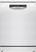 Bosch Lave-vaisselle, 5 cm, pliable, acier inoxydable, 46 dB, 45 dB, 3 niveaux, SMS4HVW00E, 14 couverts, 50 °C, 65 °C, 70 °C
