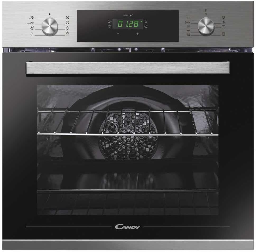 CANDY Four encastrable, Wi-Fi, acier inoxydable, 70 L, FCT686X, 70L, pyrolyse