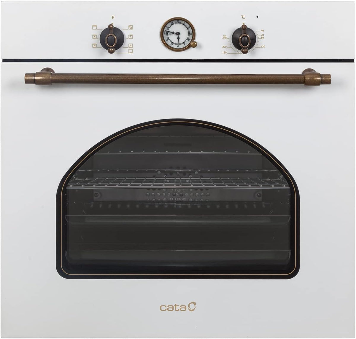CATA Four encastrable, 60 L, verre, 60 cm, 5 niveaux, MRA7108WH, 7 Fonctions