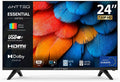 Antteq AE24H5-Q1 Téléviseur, 24 Pouces, éclairage LED, 60 cm, TV 60 cm, Mode Hôtel, USB-Media Player, portable, Dolby Audio, VGA, HDMI, CI+