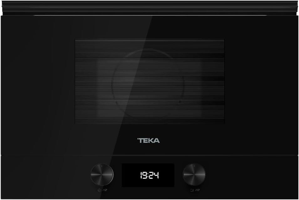 Four micro-ondes, acier inoxydable, ML 8220 BIS L Micro-ondes encastrable avec grill, Teka, 22 l, 850 W, 5 niveaux, 1200 W, capacité 22 l, 9 menus