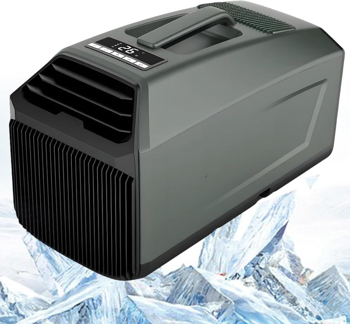 Climatiseur portable QITUJOUR, télécommande, 5000 BTU, 330W, 36dB, 450W, 49dB, minuterie