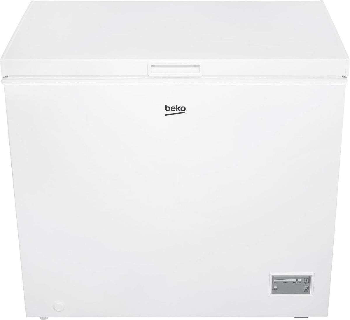 Congélateur Beko CF200CWN, éclairage LED, 198 L, 40 dB, 84, 5 × 102, 6 × 61, 6 cm, 40 dB(A), 1 panier, 1 panier de congélation, blanc