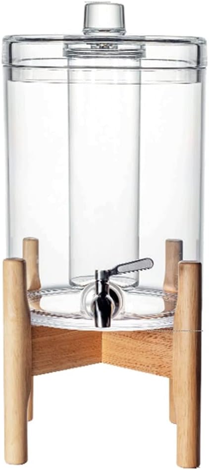 AKAZI Distributeur de boissons, 6, 4 L, verre, 5 cm