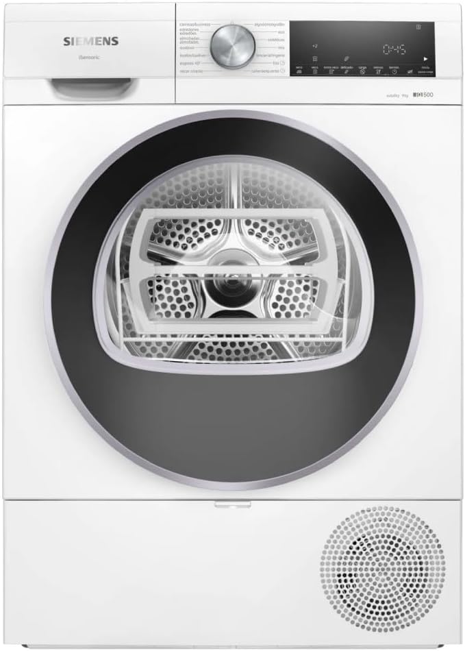 Sèche-linge, éclairage LED, 84, 2 × 59, 8 × 61, 3 cm, SIEMENS, iQ500, 9kg, pompe à chaleur