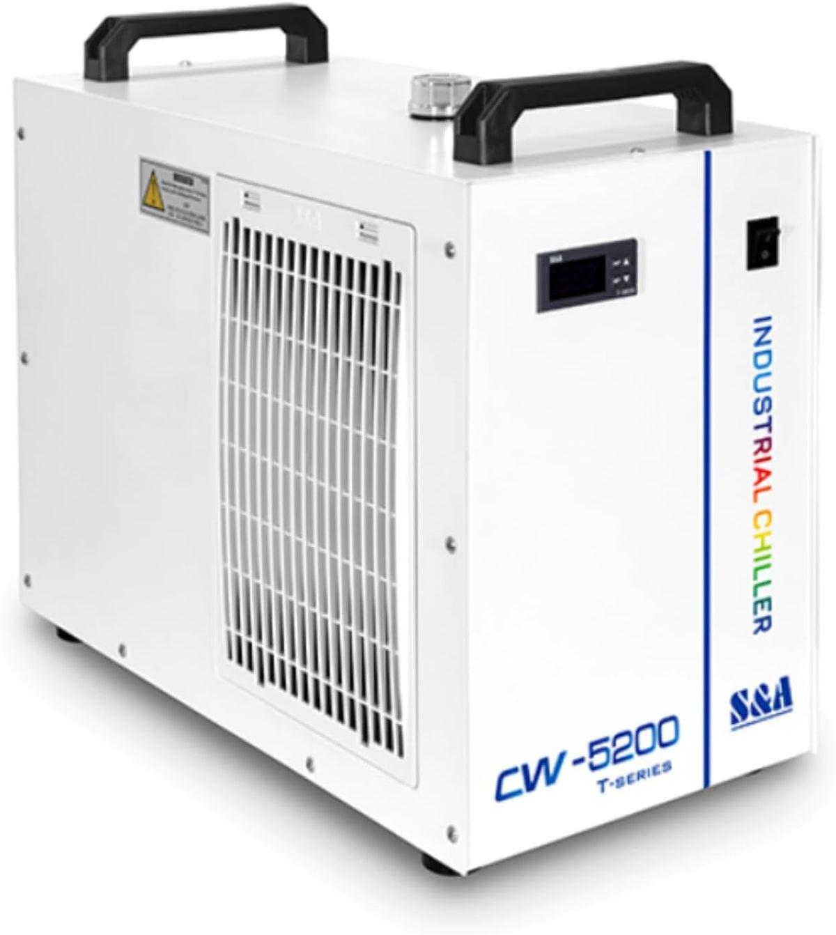 Outil de gravure S&A CW-5200TH, 5699 Btu, 100W, 130W, 150W, 180W, 0.3°C, réservoir d'eau