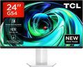 Moniteur PC TCL 24G54, éclairage LED, certifié TÜV Rheinland antiscintillement & Faible lumière Bleue, 100 Hz, 450 nits, HDR 400, réglable, Full HD