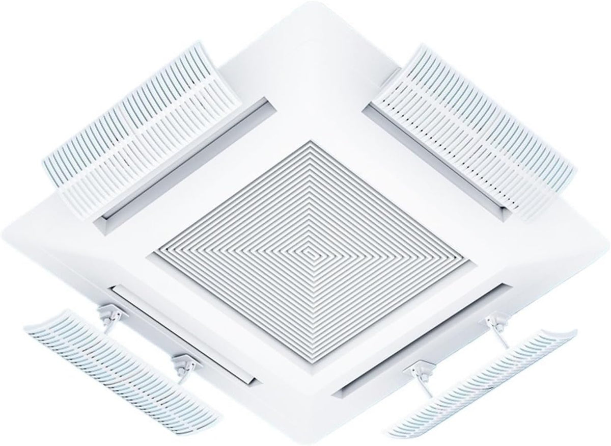 YHNNH Grille de ventilation, 4pcs, Climatiseur Central À Cassette, Déflecteur De Guidage D'air, Anti-goutte, Universel