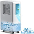 MaidellAir Climatiseur, réglable, 3 Vitesses, pour Maison, 9000 BTU, 1°C, 30°C, 3 Fonctions, Minuterie 24h, Blanc pur, portable, réservoir d'eau