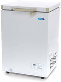 Maxima Congélateur, 93L, éclairage LED, 24 °C, 3 °C, 38 °C, 2 roues, réglable, Compact