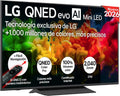 LG 55QNED81B6A Téléviseur, 55 pouces, 4K UHD, 2026, 55' QNED MiniLED 4K UHD, 55QNED81B6A.AEU, TV QNED Evo