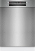 Bosch SMU2ITS09E Lave-vaisselle, 60 cm, pliable, acier inoxydable, 50°C, 70°C, 5 programmes, réglable, Panier à couverts
