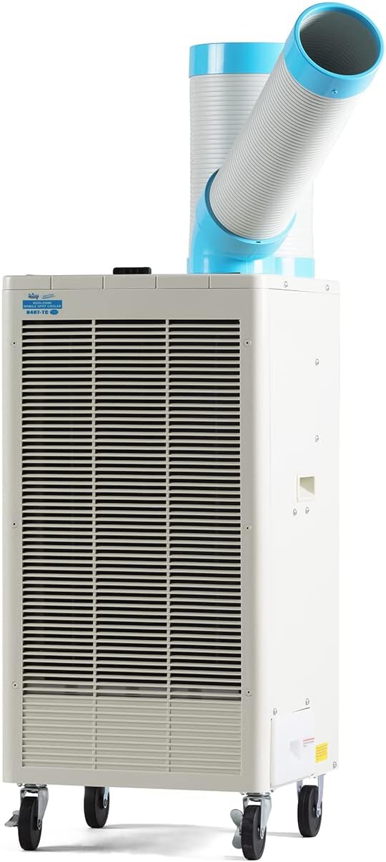 Uninex KoolZone N407-TC Climatiseur d'appoint mobile 8 920 BTU, 115 V, déshumidification, intérieur et extérieur