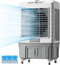 Rafraîchisseur d'air par évaporation, pour une utilisation en extérieur et en intérieur, 55 L, 3 vitesses, 55 dB, réservoir de 55 L, portable