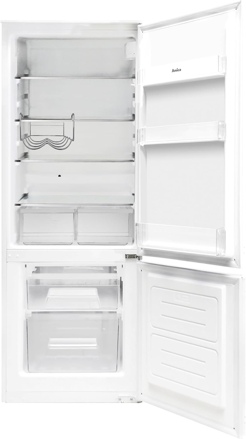 Réfrigérateur Amica, moteur Inverter, 145 cm, encastrable, Technique de porte coulissante, Compresseur inverseur, Commande électronique