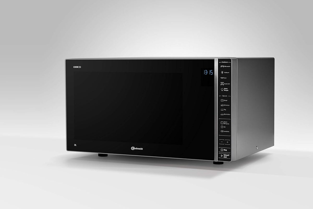 Bauknecht Four micro-ondes, 900 W, 30 L, 1050 W, 30L, fonction gril, fonction vapeur