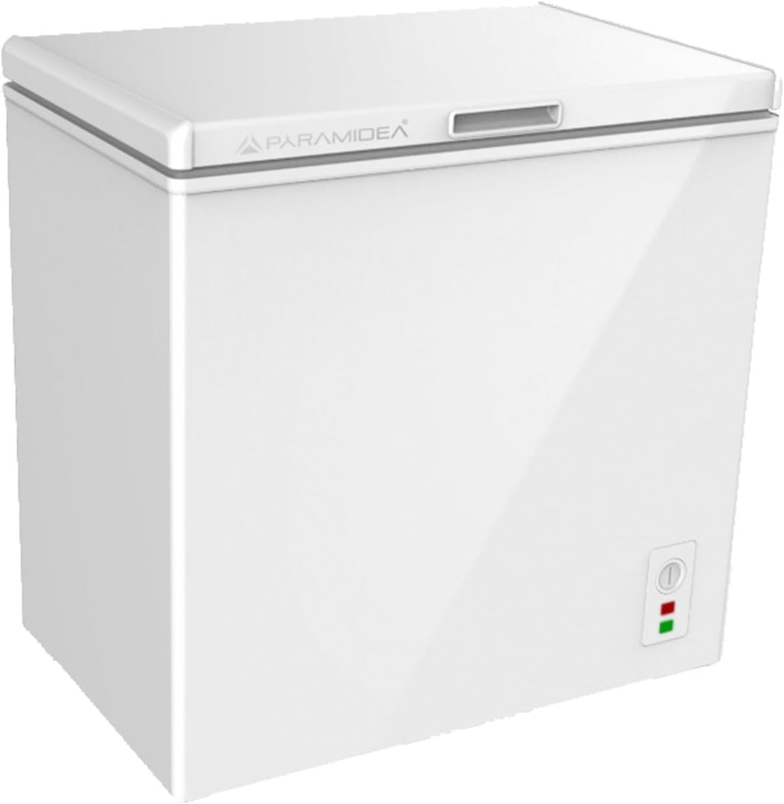 PYRAMIDEA CNG154 Congélateur, Classe Énergétique E Couleur Blanc CNG154 avec Panier Interne, 142 Litres Nets, réglable