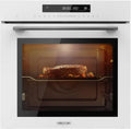 Four encastrable, verre, SM406000, Cecotec, Mode Eco, 60cm, 2900W, 72L, 12 Fonctions, minuterie, fonction vapeur, fonction gril, Steak Master