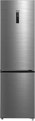 Midea MDRB521MIC46A Réfrigérateur, 201 cm, télécommande, acier inoxydable, 59, 5 cm, 70 cm, 256 l, 201 × 59, 5 × 70 cm, 38 dB, 378 l
